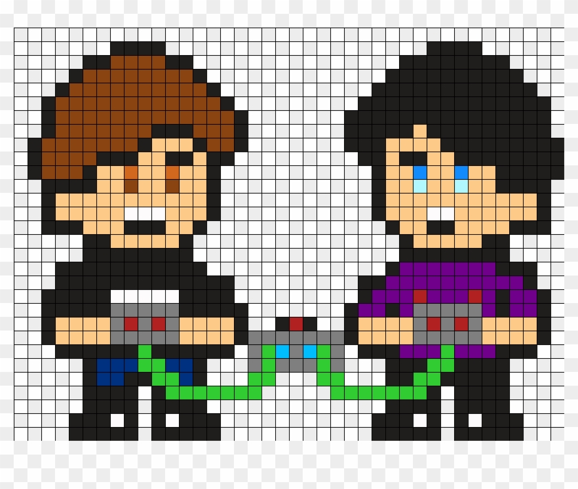 Dan And Phil Games Characters , Png Download - Dan And Phil Pixel Sprites Clipart #685942
