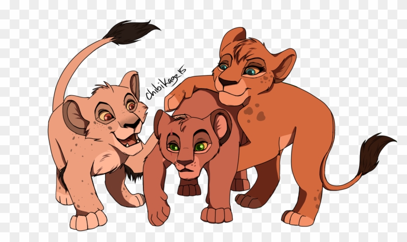 Sibling Love Attack - Kito Lion King Clipart #685945