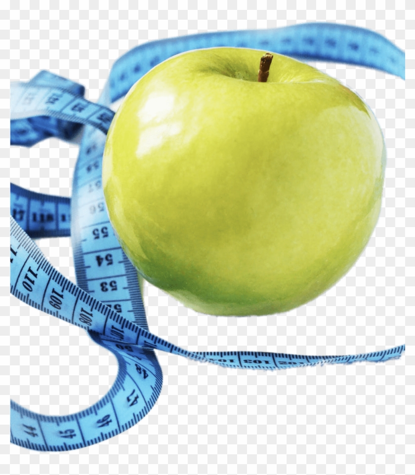 Apple And Measuring Tape Png Clipart