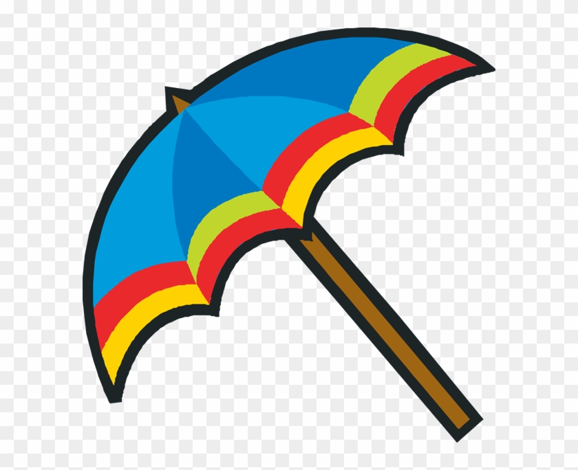 Beach - Sun Umbrella Clip Art - Png Download