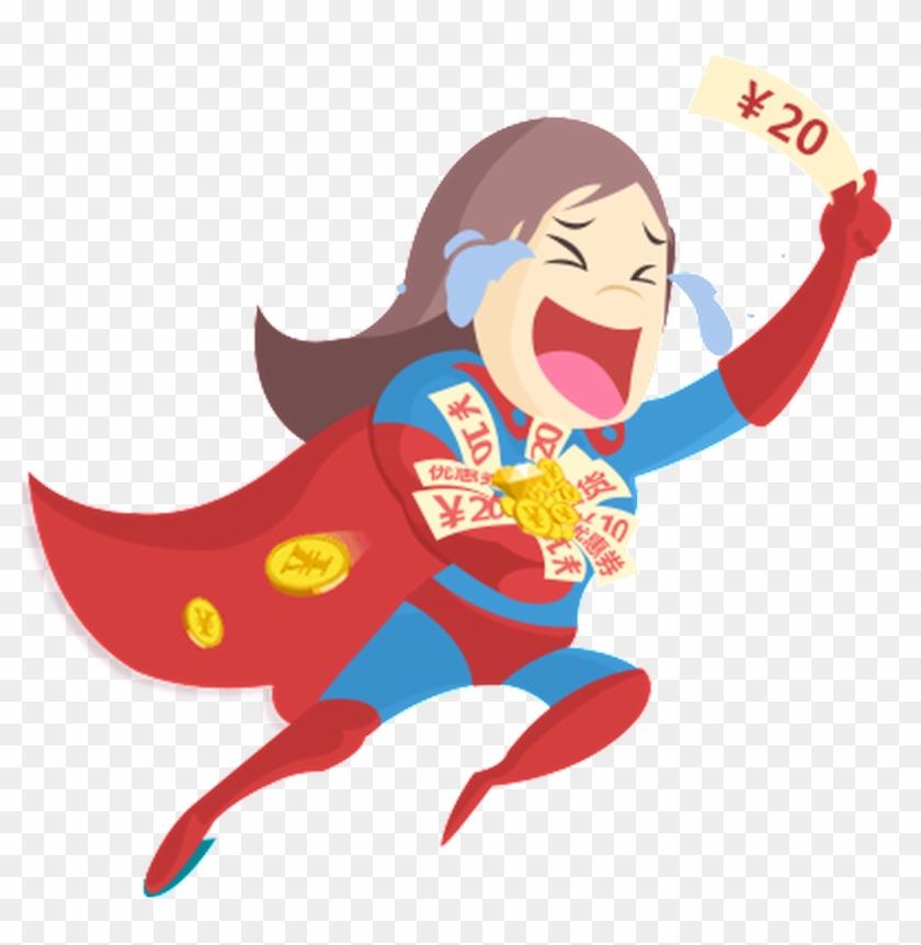 Un Superhumano Png Transparente Para Un Vuelo Dama - Superman Mujer En Dibujo Clipart