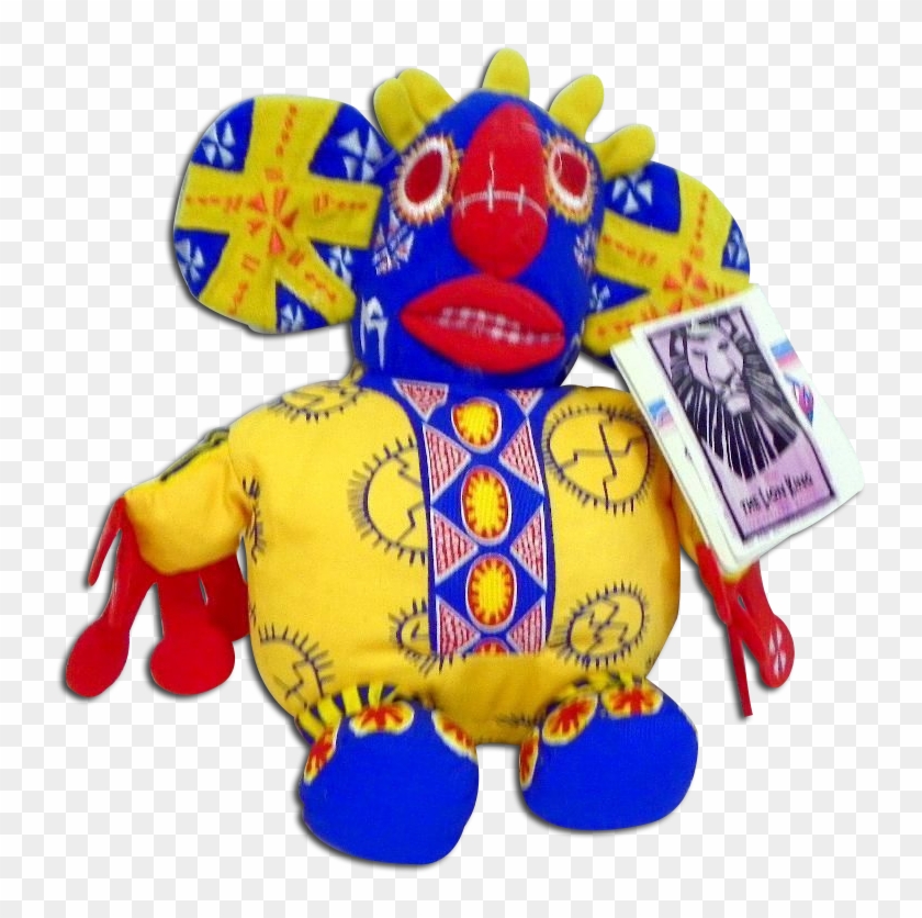 Broadway The Lion King Trickster - Lion King Musical Plush Clipart