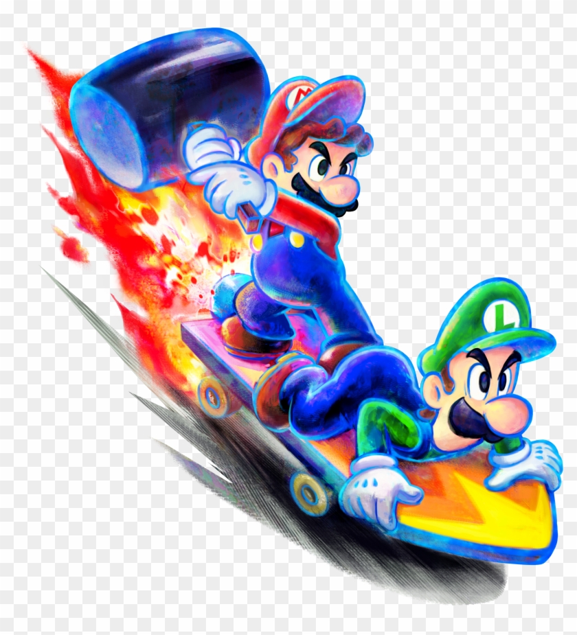 Options - Mario & Luigi Dream Team Bros Clipart #686383