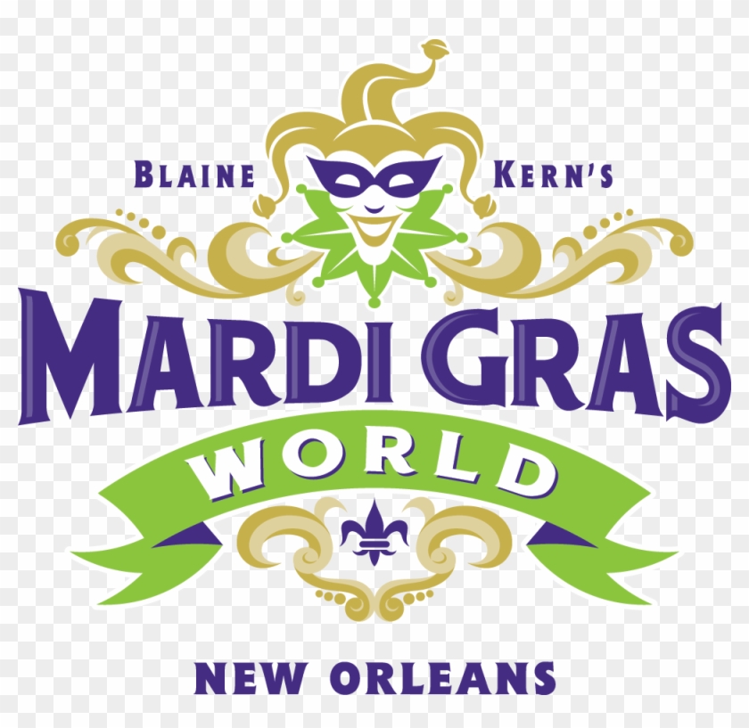 Mardi Gras Logo As Well As Mardi Gras Clip Art Black - Mardi Gras World - Png Download #686413