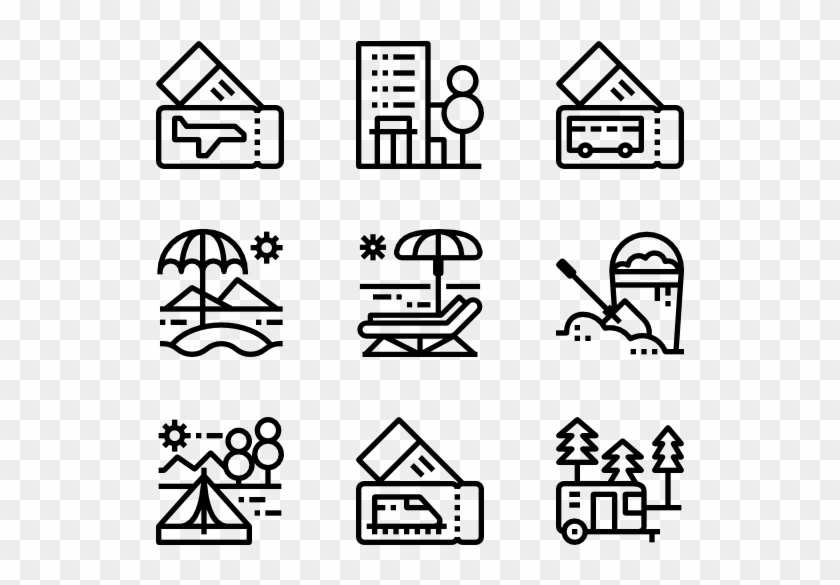 Travel And Holidays - Design Icon Clipart #686499