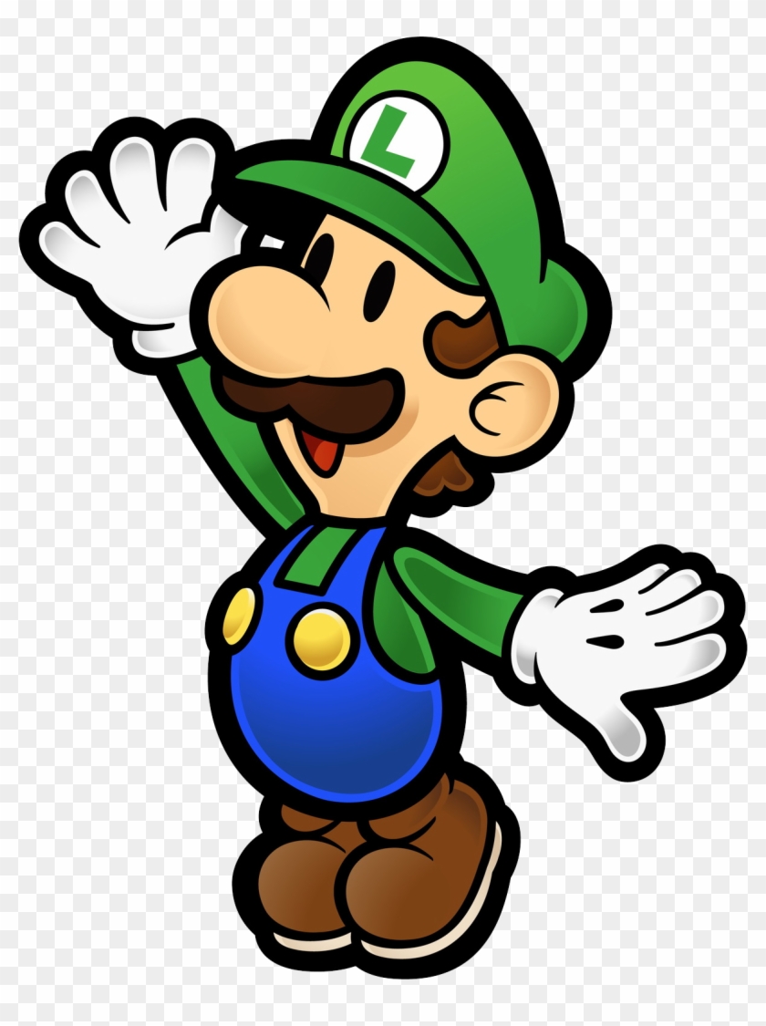 Paper Luigi Clipart