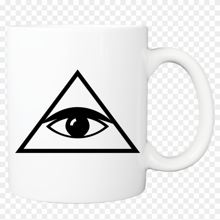 Illuminati Mug - All Seeing Eye Transparent Clipart #686810