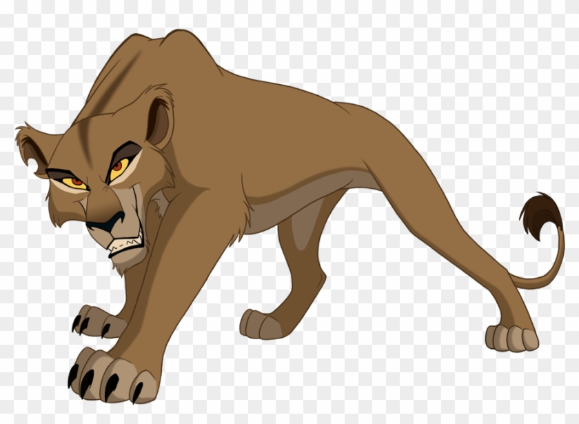 916 X 621 4 - Zira El Rey Leon Clipart