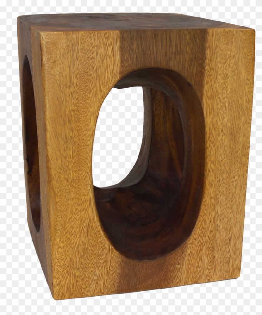 Yangon Teak Side Table Clipart #686836