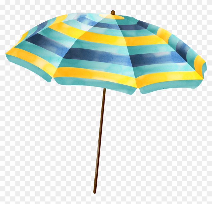 Clip Art Umbrella Sea - Png Download