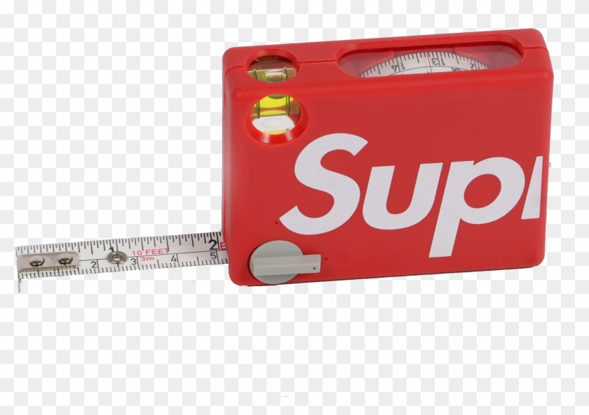 Supreme Measuring Tape - Supreme Measure Tape Clipart
