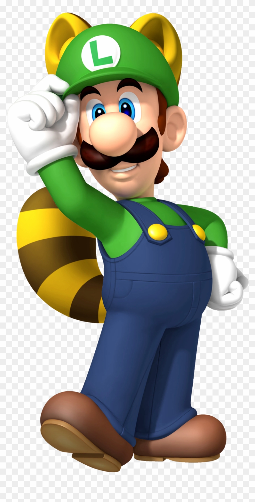 Raccoon Mario/luigi - Luigi Bros Clipart #686994