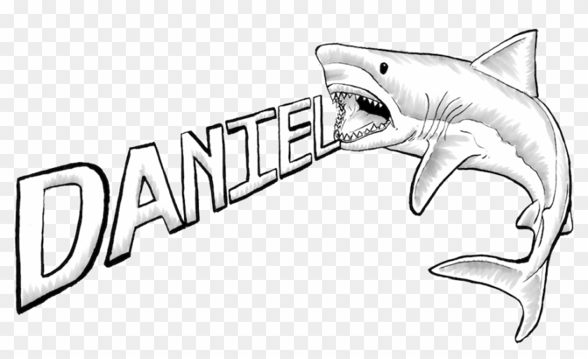 Great White Shark Drawing Com Free For - Shark Drawings Clipart