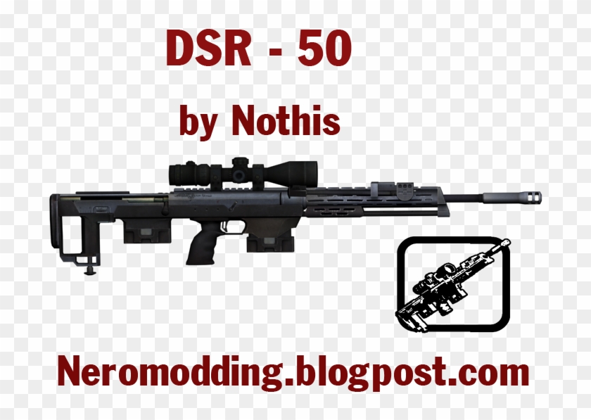 [rel]dsr-50 - Firearm Clipart
