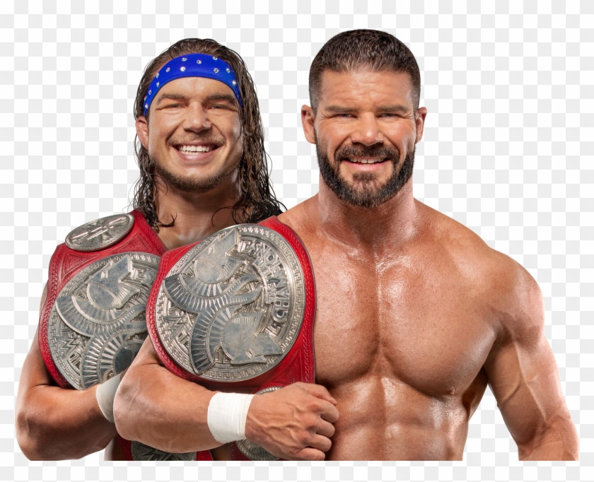 Raw Tag Team Champions' New Jolly Render - Wwe Chad Gable Raw Tag Team Champion Png Clipart