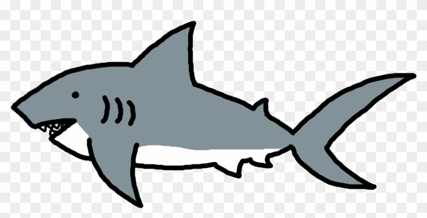 Clip Art Of Sharks - Clip Art Greenland Shark - Png Download