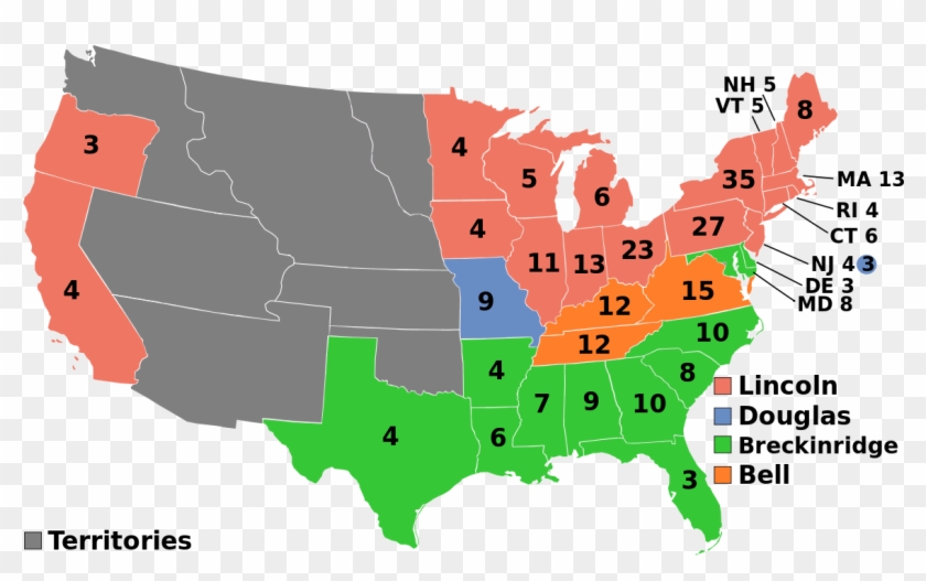 Election Of 1860 Clipart