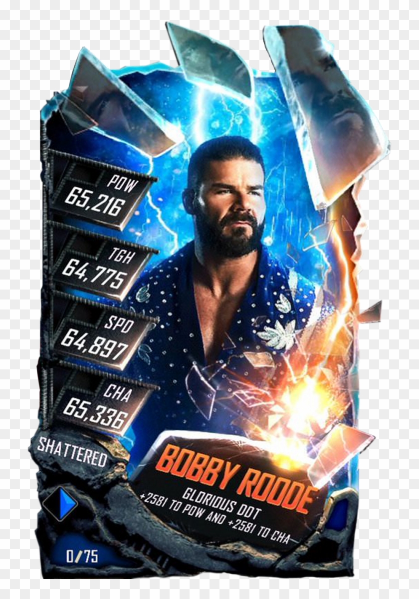 Bobbyroode S5 24 Shattered - Wwe Supercard Shattered Pro Clipart