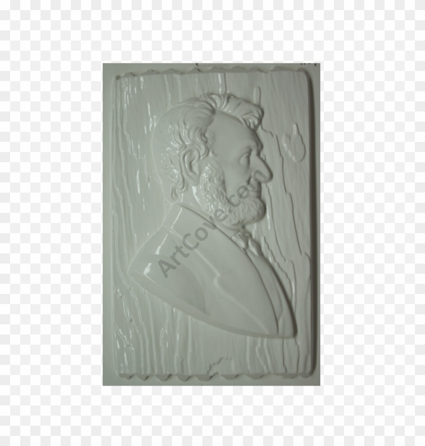 Abraham Lincoln Plaster Mold - Relief Clipart #688059