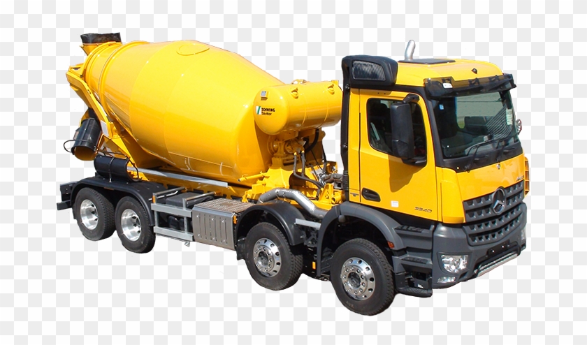 Concrete Mixer Trucks - Concrete Mixer Truck Png Clipart