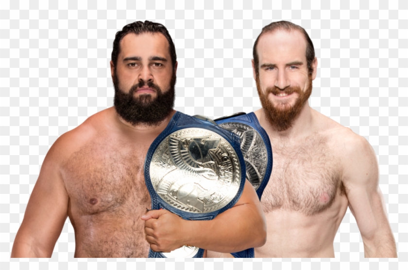 Rusev And Aiden English - Aiden English Champion Png Clipart #688385