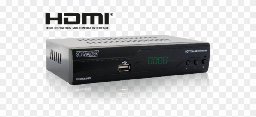 Full Hd Satellite Receiver - Modem Clipart