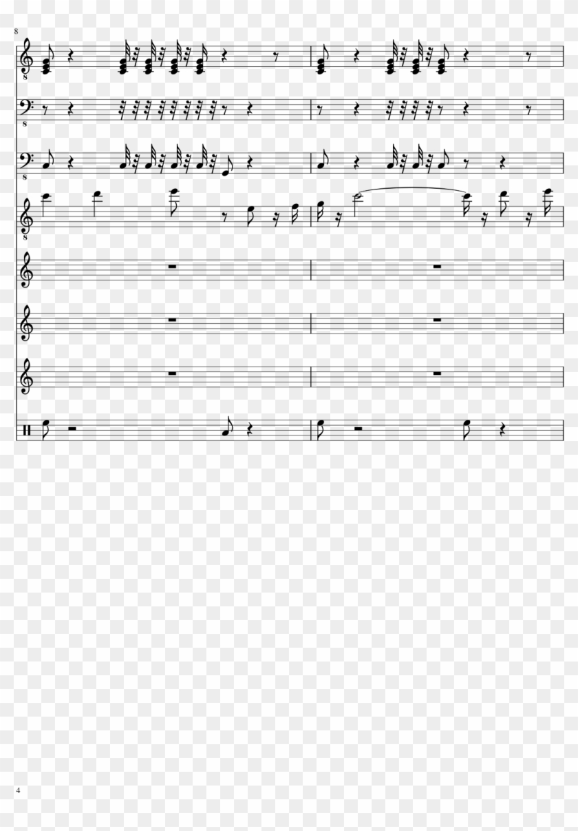 Indiana Jones Slide, Image - Sheet Music Clipart #688606