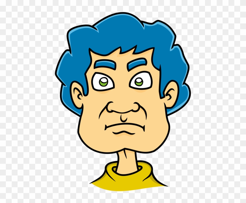 Blue Hair Computer Icons Blond - Clip Art - Png Download