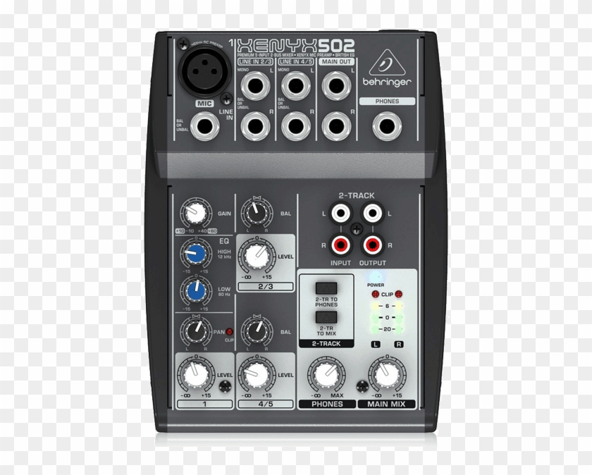 Dj Mixer Png - Xenyx 502 Behringer Clipart