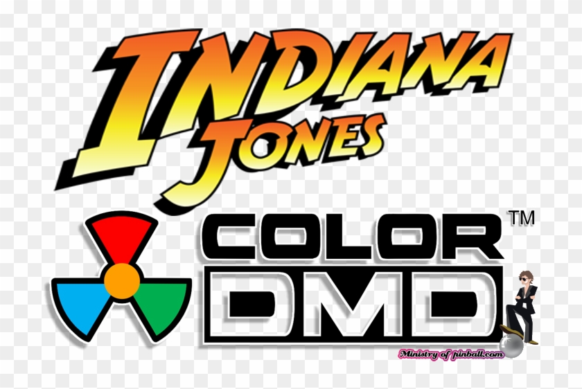 Indiana Jones Colordmd - Indiana Jones Raiders Of The Lost Ark Logo Clipart