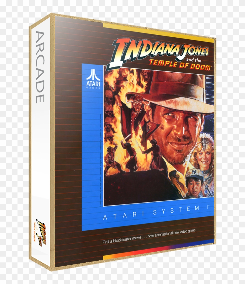 Indiana Jones And The Temple Of Doom - Drew Struzan Movie Poster Clipart