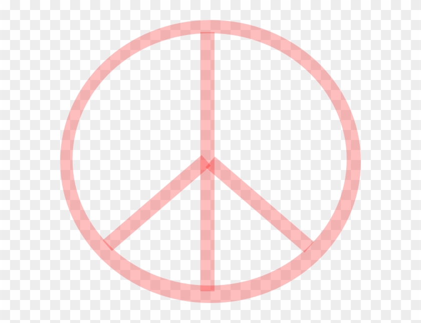 Red Transparent Clip Art - Stop War Make Peace - Png Download #688991