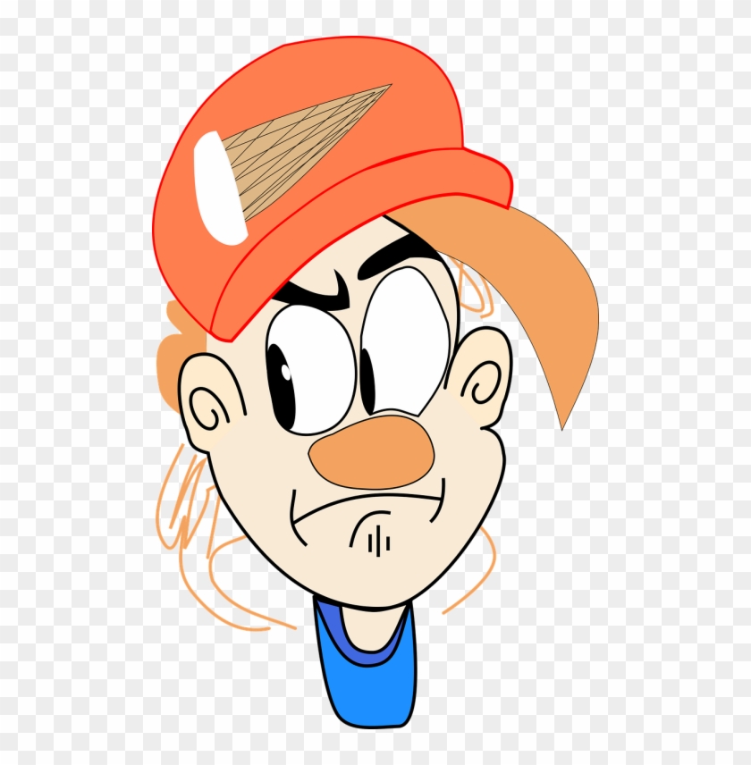 Vector Graphics - Hombre Enojado Dibujo Png Clipart #688995