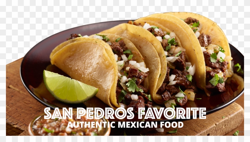 Street Tacos With Rice And Beans Clipart