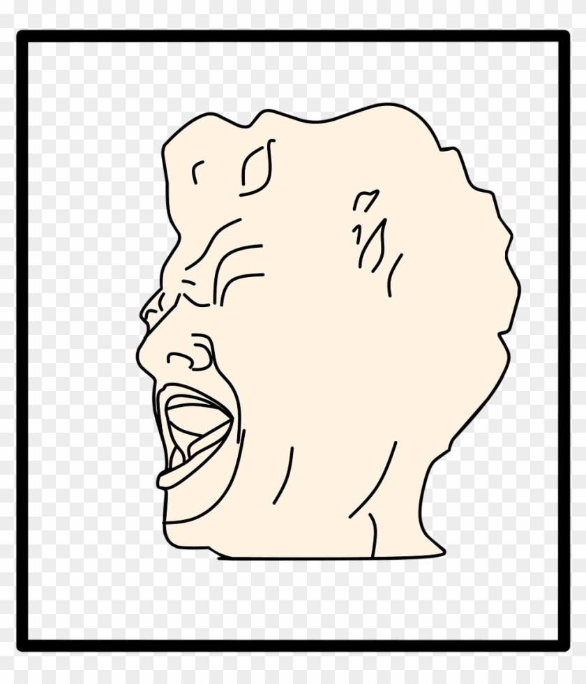 Angry Man Out Of Control Clipart