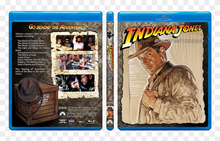 [show Spoiler] - Indiana Jones Bonus Material Blu Ray Clipart