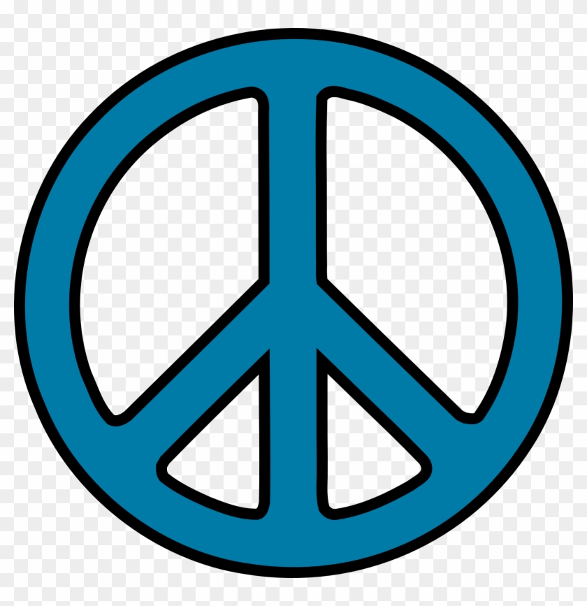 Peace Emoji Clipart 4 By Brittney - Peace Sign Clipart - Png Download #689511