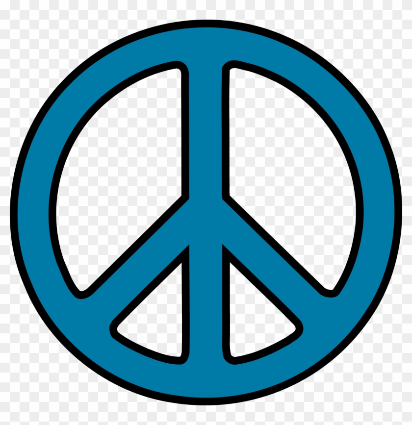 Peace Emoji Clipart 4 By Brittney - Peace Sign Clipart - Png Download