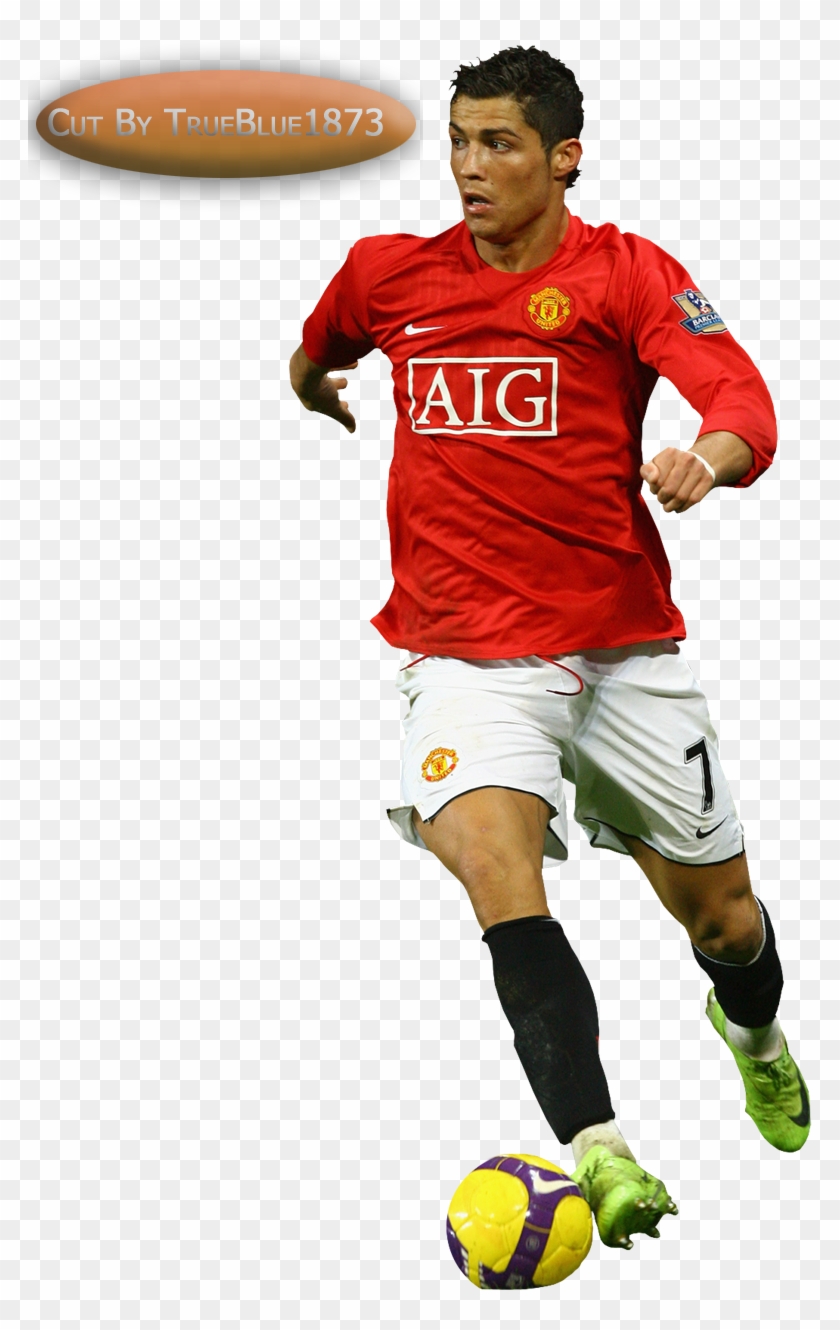 Cristiano Ronaldo Png 2007 - Ronaldo Man Utd Png Clipart
