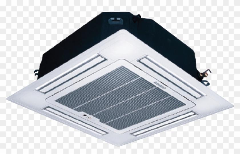 Fp Qd Fankoil 4 Way Cassette 01 - Ac Cassette Png Clipart