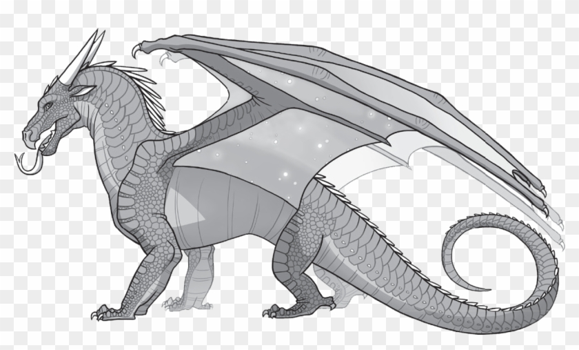 Nightwings - Nightwing Drawing Wings Of Fire Clipart #690045