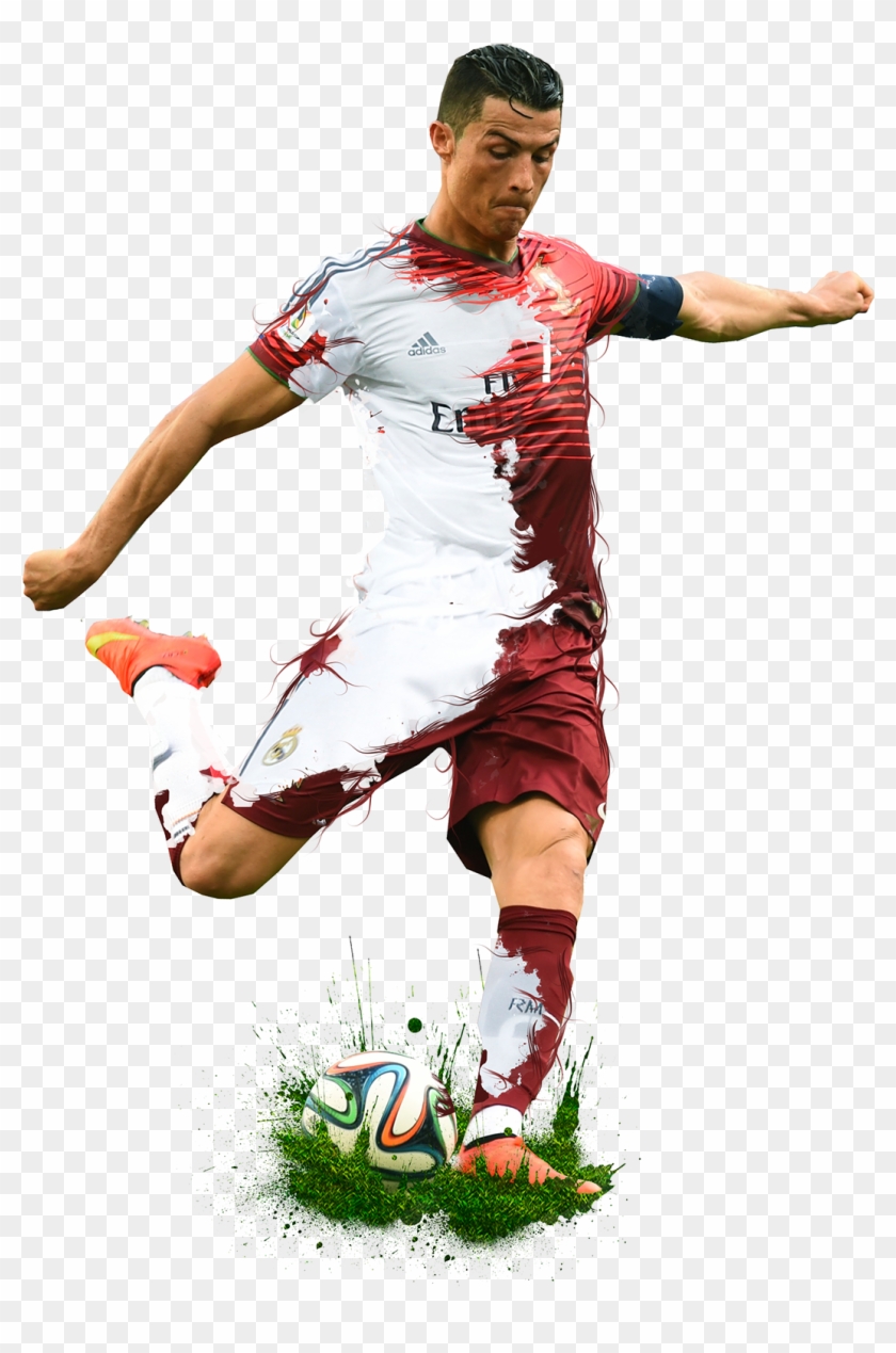 Clip Art Free Library Cr7 Drawing Rooney - World Cup Football Player Png Transparent Png #690213