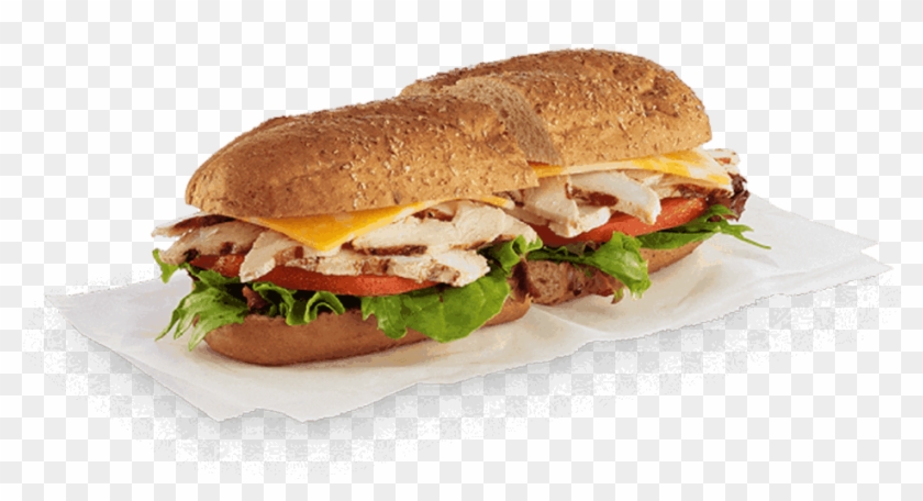 Chilled Grilled Chicken Sub Sandwich Clipart