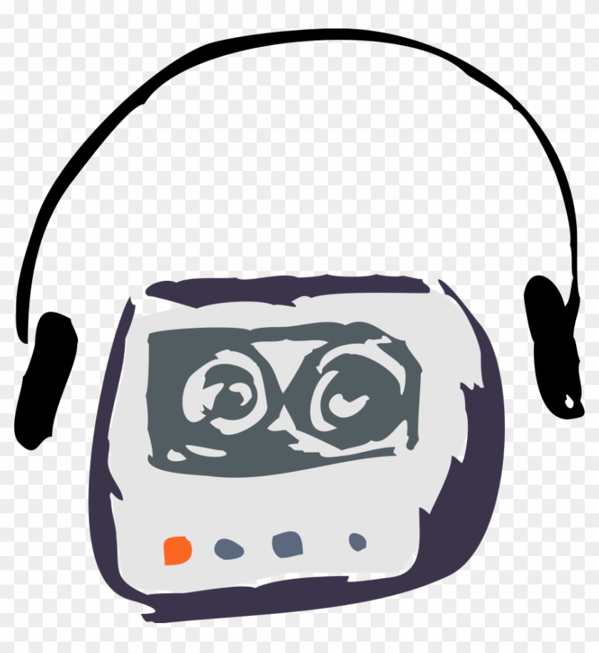Audio Cassette Bumpy Rmx Clipart, Vector Clip Art Online, - Audio Visual Clip Art - Png Download #690496