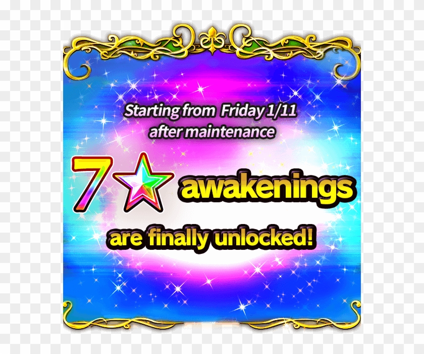News Units Featured For A 7☆ Awakening - Poster Clipart
