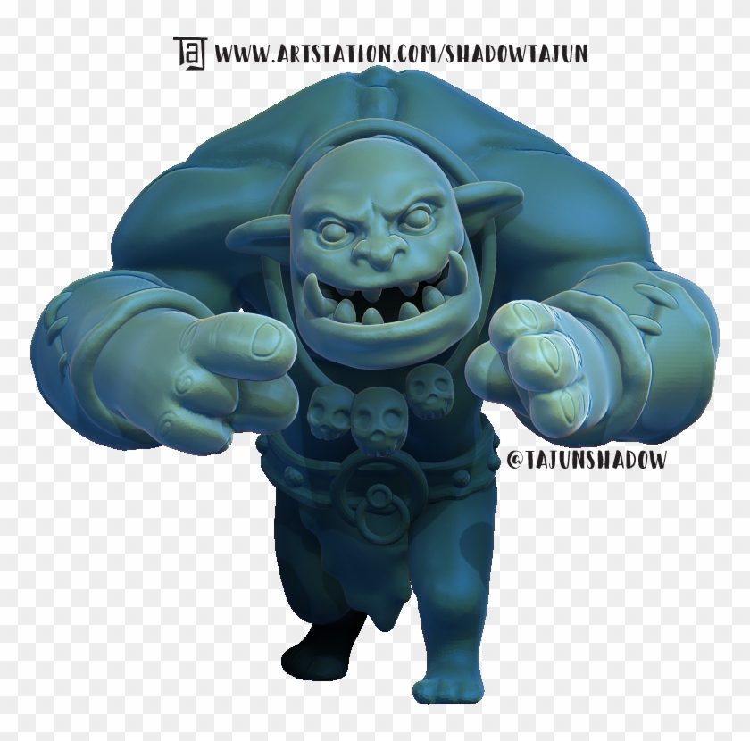 I Created This Sculpt As Fan Art For Sephiroth Art's - Cartoon Clipart #690872