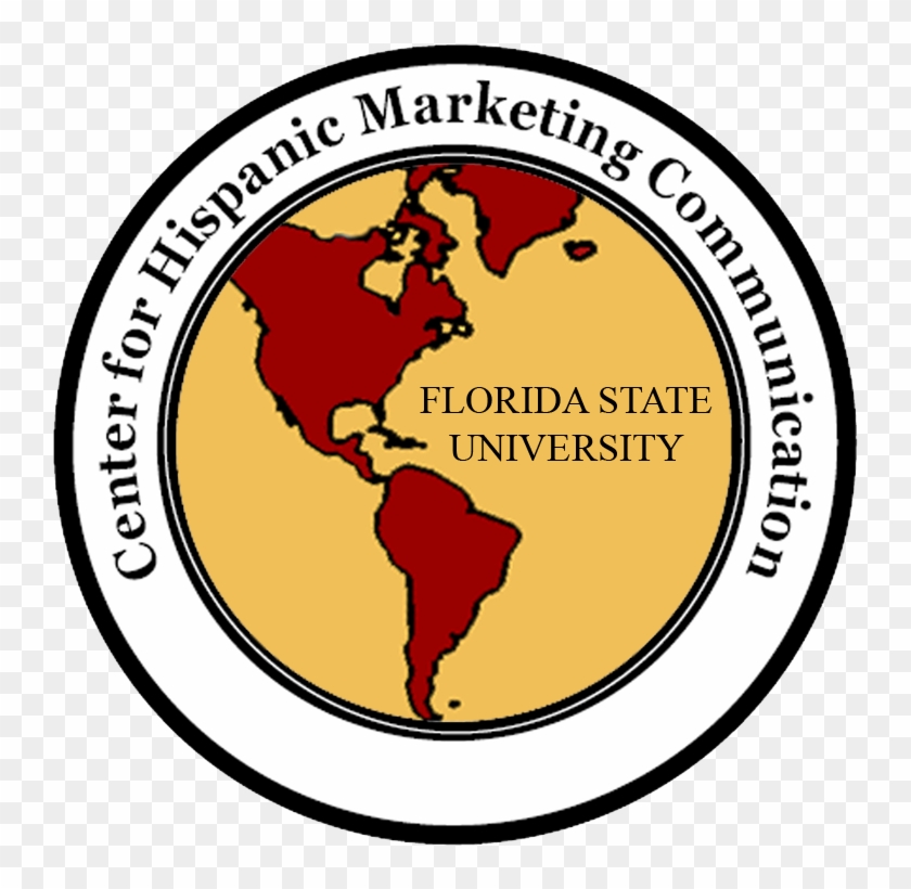 Fsu Center For Hispanic Marketing Communication Logo - Label Maps Of The World Clipart #691027
