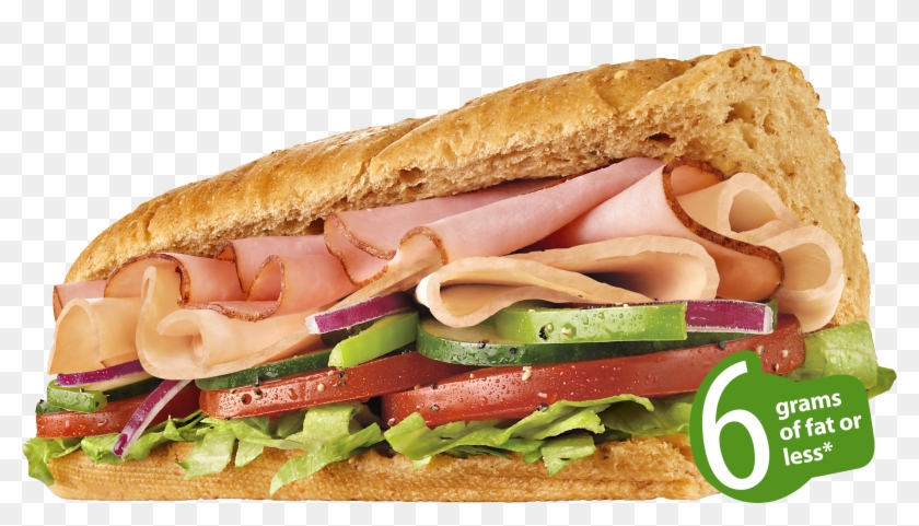 Imagine Freshly Baked Bread Stuffed With Tender Sliced - Subway Singapore Turkey Breast And Ham Calories Clipart #691877