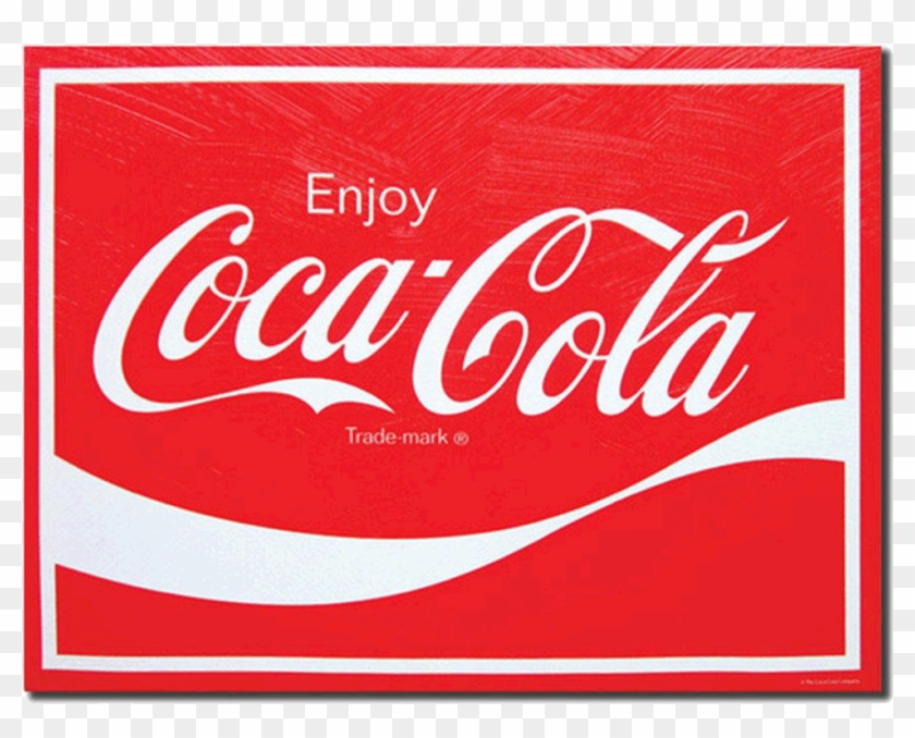 Enjoy Coca-cola Canvas Coke Wall Art - Coca Cola Clipart #691908