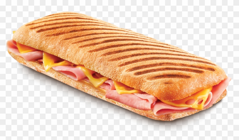Prague Ham & Emmental - Sumustinis Su Kumpiu Ir Suriu Clipart